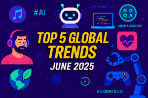 Top 5 Trending Global Topics in June 2025
