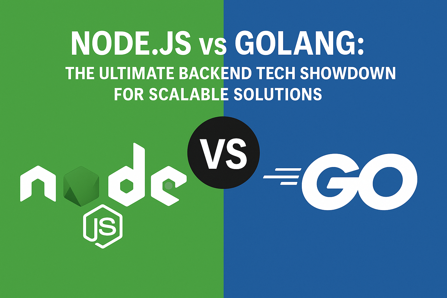Node.js vs Golang: The Ultimate Backend Tech Showdown for Scalable Solutions