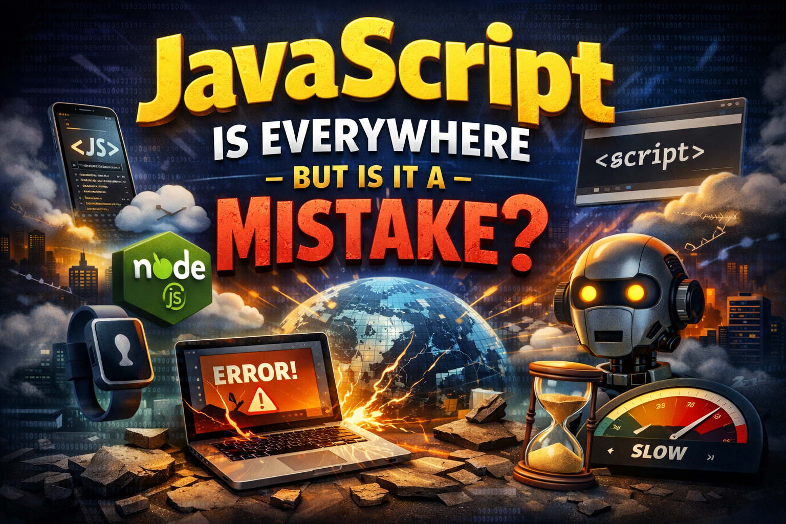 JavaScript Is Everywhere – But Is It a Mistake?